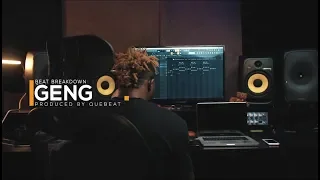 mayorkun geng beat breakdown produced by quebeat 