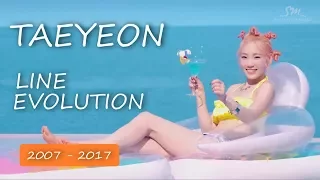 Download TAEYEON (SNSD) - LINE EVOLUTION [2007-2017] MP3