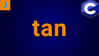 C tan