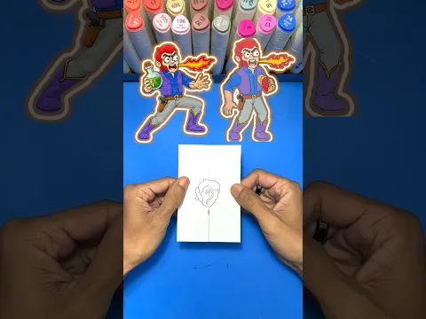 OC COLT BRAWL STAR ⭐️ Pahase 2 | Which One Is Correct ✅? #brawlstars #colt #papercraft