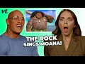 Download Lagu Emily Blunt Dares The Rock To Sing 'You're Welcome' | Quiz On Me