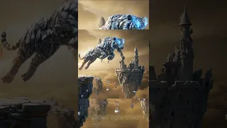 October 21 2025Diamond Tiger Rising From Floating Ruins ASMR Crystal Power Unleashed Animals 