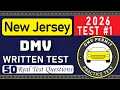 2026 New Jersey DMV Written Test 1 50 Real Test Questions New Jersey DMV Practice Test
