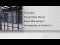 Inmate who was to be released in June dies at Dooly State Prison
