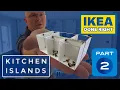 IKEA Kitchen Island DIY How to Build a Double Row IKEA Kitchen Island