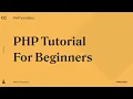 PHP Variables Scopes PHP Tutorial for Beginners