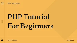 PHP Variables Scopes PHP Tutorial for Beginners