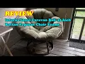 International Caravan Bali 42-Inch Rattan Papasan Chair Frame Review