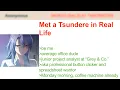 Met a Tsundere in Real Life 4Chan Greentext Stories