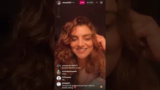 anveshi jain live on instagram 