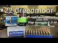 22 Creedmoor Load Development with the 80gr ELD-M