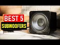 Lagu De top 5 BESTE subwoofers voor 2025