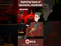 Exploring Types of Operators in JavaScript