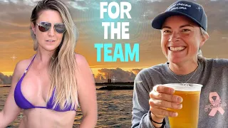 Tara Takes One for the Team! – Lazy Gecko Sailing VLOG 209