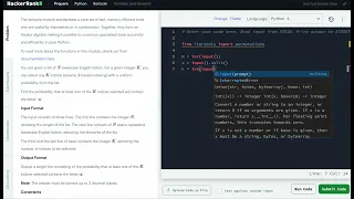 Hackerrank Python Solution Itertools - Python Iterables and Iterators