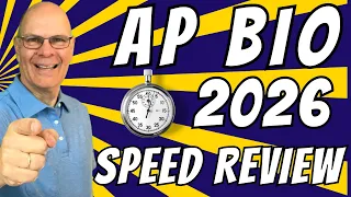 AP Bio Speed Review 2026 All 8 Units in 59 Minutes