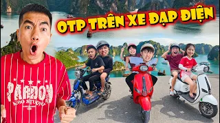 Cặp Đôi Cuối Cùng Trên Xe Đạp Điện Quanh Thành Phố Quảng Ninh - Cả Team Đi Trêu Ch.ó | Thái Chuối
