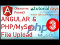4 Angular File upload with Form Data Angular 13 Image upload with form data