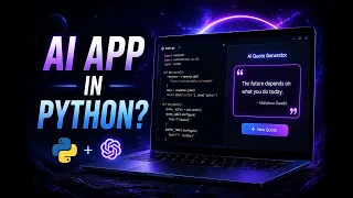 Python ChatGPT AI Quote Generator