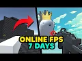 7 DAYS to make an ONLINE FPS GAME with NO EXPERIENCE in multiplayer