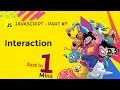 JSC Interaction - alert confirm and prompt dialogs with JavaScript crash course 2022
