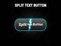 Split Text Button - Creative CSS Hover Effect Modern UI Animation