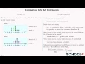 Comparing Data Set Distributions 1 7 SP 3