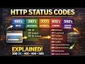 HTTP Status Codes Every Developer Must Know 200 400 500 Explained for APIs