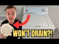Whirlpool Washer Won t Drain or Spin Pump Replacement Fix Direct Drive