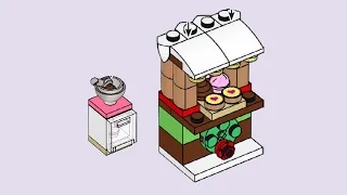 LEGO 562206 Instructions | Friends | Bakery | Magazine Gift