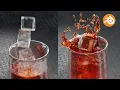 Ice Cube Splash Animation Blender Tutorial