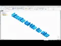 How to make Text In Solid Edge Tutorial