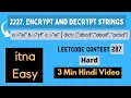 2227 Encrypt Decrypt 287 Contest Hindi
