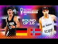 Pfretzschner, L./Winter vs. Mol, H./Berntsen - World Championships 2025 | Highlights | Round of 16