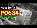 P0634 P0634 TCM Internal Temperature Too High code p0634 p0634 obd2