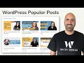 WordPress Popular Posts Elementor Pro Tutorial Part 1