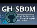 gh-sbom Utilize GitHub s Dependency Graph to Make SBOMs