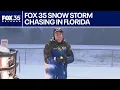 Snow storm chasing in Florida with FOX 35 s T J Springer