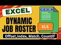 Say Goodbye to Manual Scheduling Dynamic Job Roster Blueprint Build a Dynamic Job Roster Easily