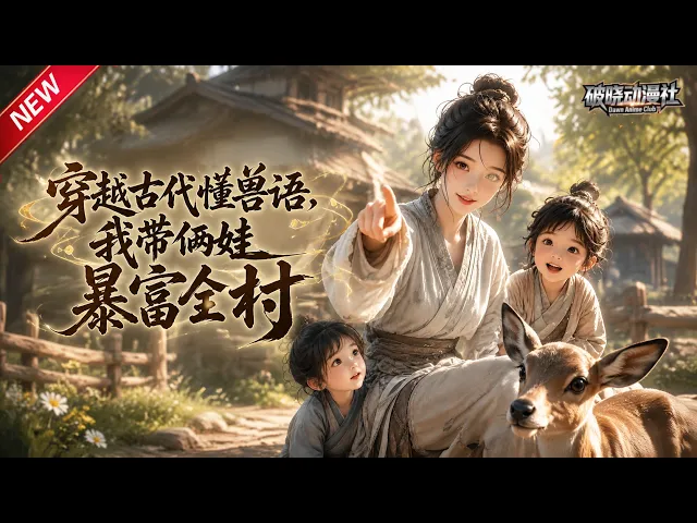 穿越古代懂兽语，我带俩娃暴富全村