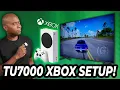 How To Setup A XBOX Series X On A Samsung TU7000 Television