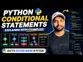 Python If-Else Statements Explained in Hindi Conditional Statements Beginner Tutorial
