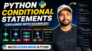 Python If-Else Statements Explained in Hindi Conditional Statements Beginner Tutorial