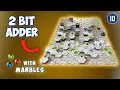 Build a 2 Bit Adder With Marbles - Homeschool Digital Logic