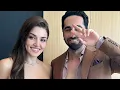 Hande Ercel and actor Ayushmann Khurrana teach each other movie lines in Turkish and Hindi