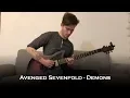 Download Lagu Avenged Sevenfold - Demons (Guitar Cover + All Solos)