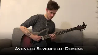 Download Avenged Sevenfold - Demons (Guitar Cover + All Solos) MP3