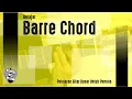 Lagu Belajar Barre Chord (Untuk Pemula)
