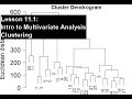 11 1 Cluster analysis