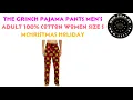 Soft Warm The Grinch Pajama Pants - Unisex Holiday Sleepwear
